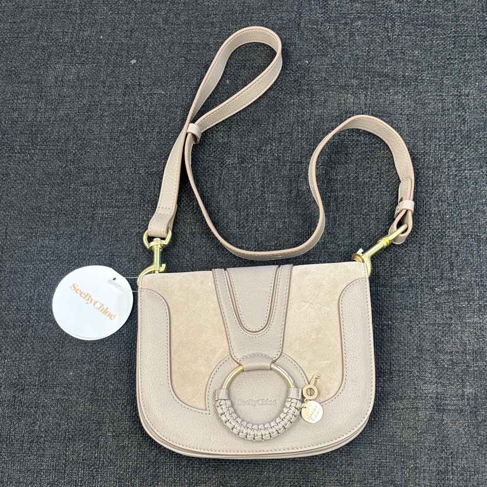 See By Chloe Hana Beige Crossbody Bag